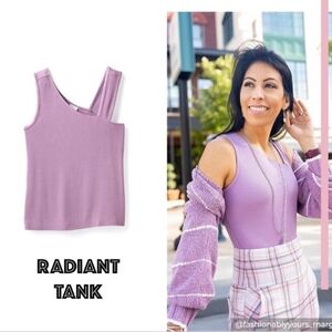 CAbi  #6354 Radiant Tank in Orchid ** Sz L